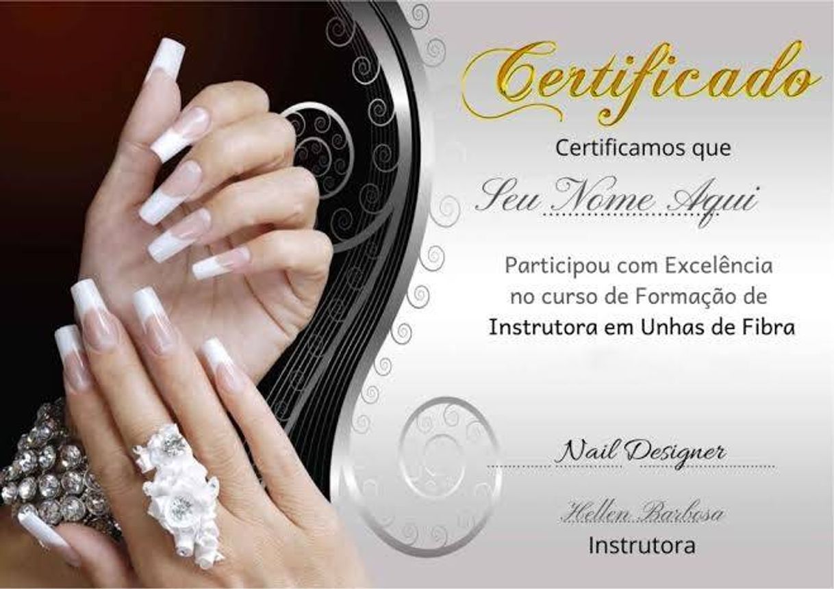 Product INSTRUTORA E NAIL DESIGNER
DE UNHAS DE FIBRA DE VIDRO