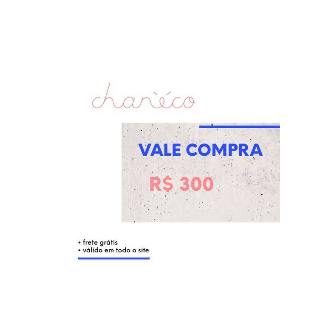 Product VENHA garantir seu Vale compra é gratuito