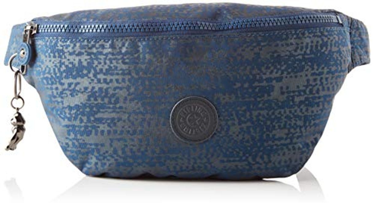 Fashion Kipling Fresh, Crossbody para Mujer, Blue Eclipse Pr, 7x35.5x15 cm