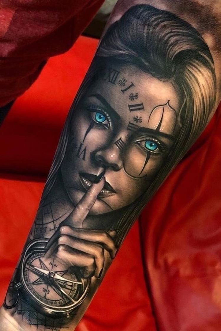 Fashion Antebraço / Tatuagem realista 