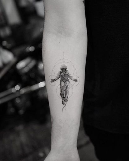 Tatuagem Astronauta 
