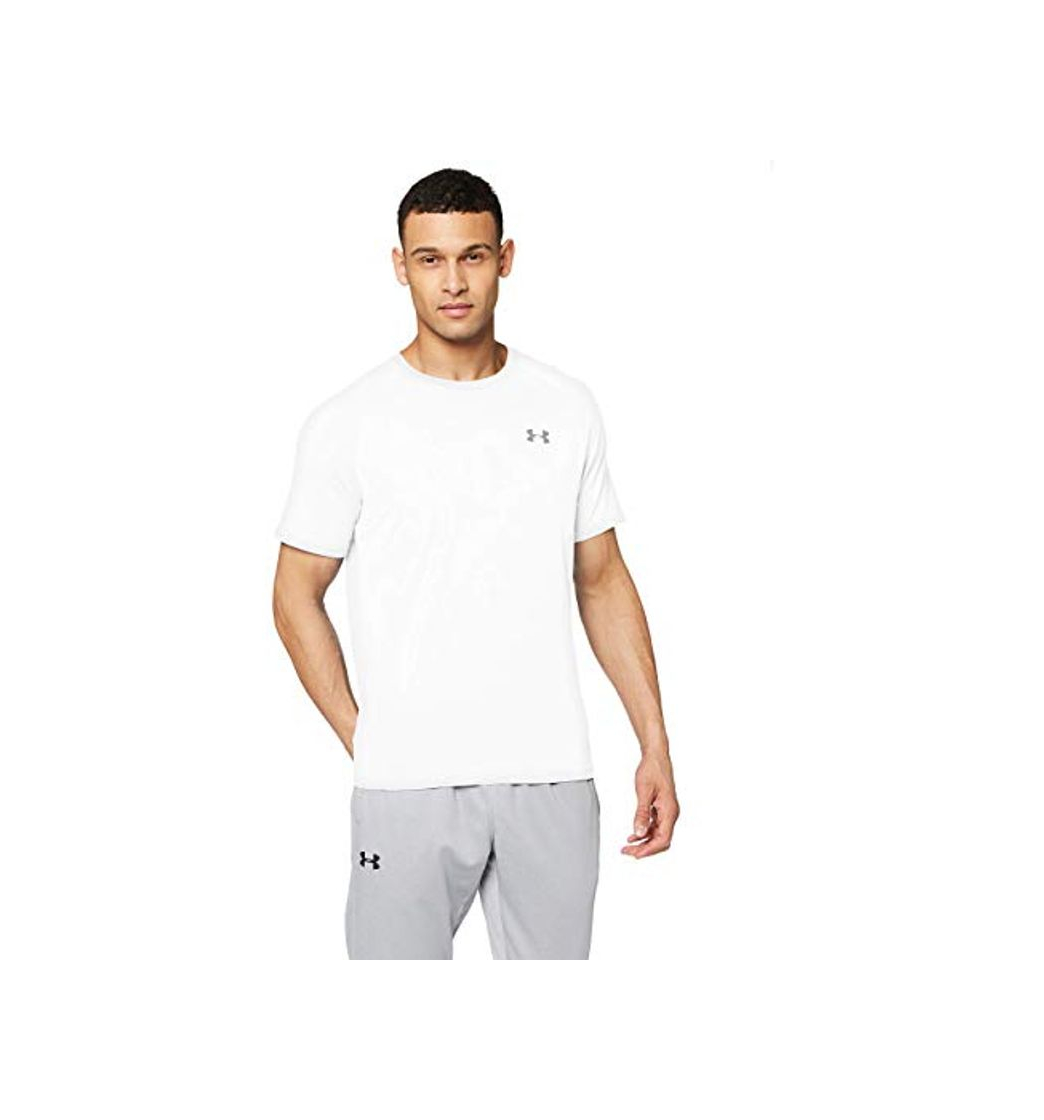 Moda Under Armour Tech 2.0. Camiseta masculina, camiseta transpirable, ancha camiseta para gimnasio