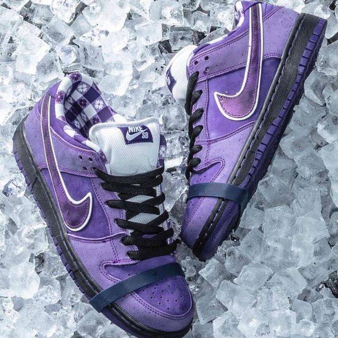 Moda Nike sb dunk low purple lobster