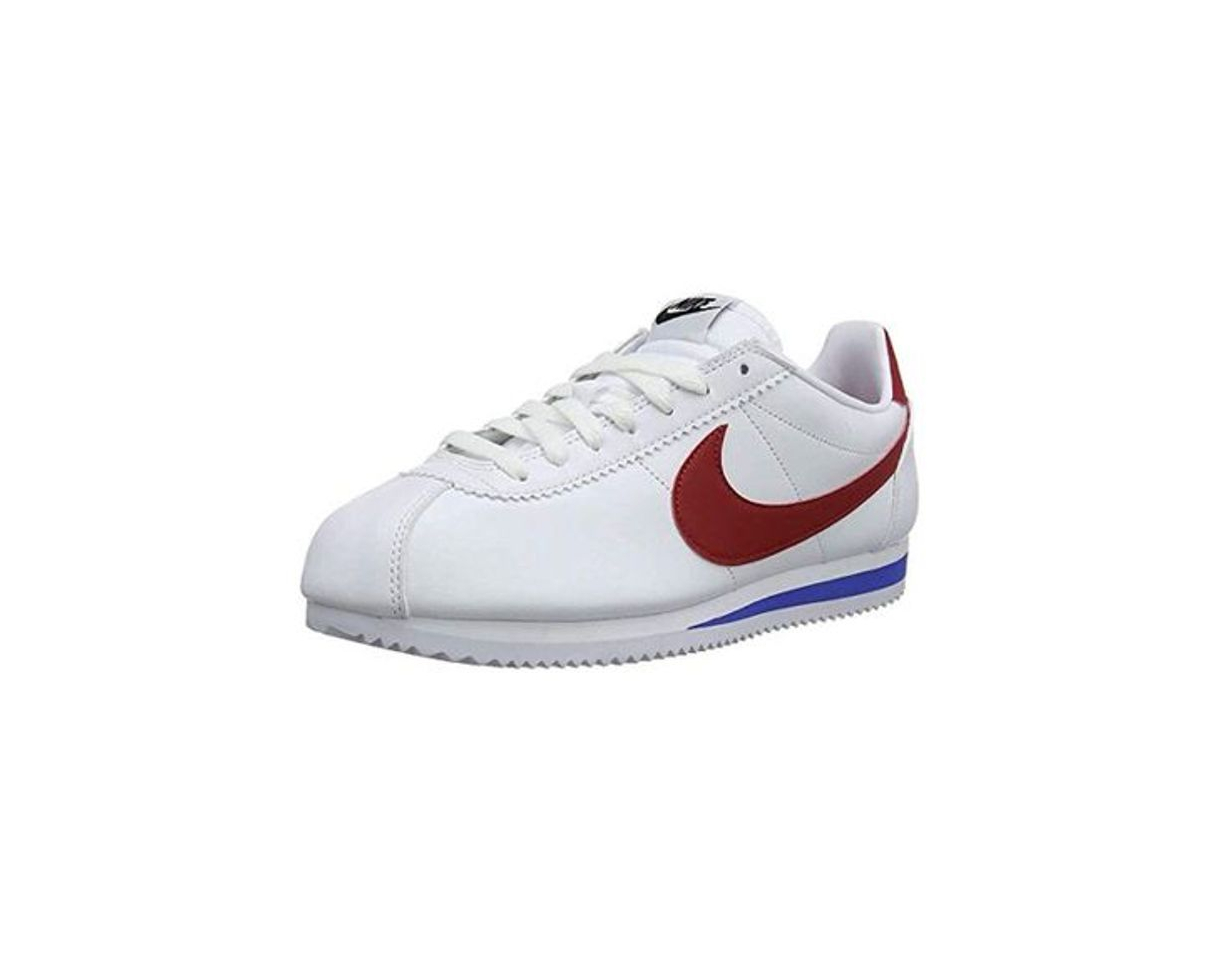 Moda Nike Classic Cortez Leather, Zapatillas para Mujer, Blanco