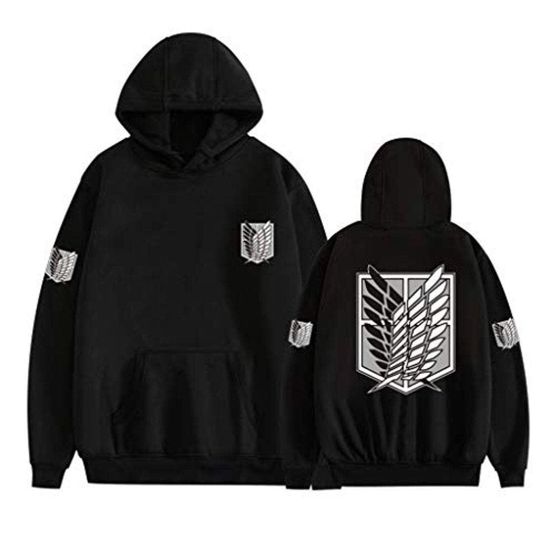 Social Sudadera Attack On Titan Attack On Titan Ropa Anime Attack on Titan