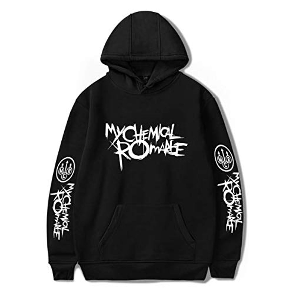 Social My Chemical Romance Sudadera con Capucha de Manga Larga Unisex Harajuku