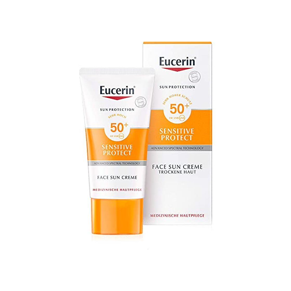 Belleza Eucerin Sensitive Protect Face Sun Creme SPF 50