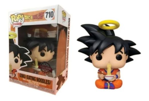 Funko Pop! Goku Eating Noodles 710 - Edição Especial