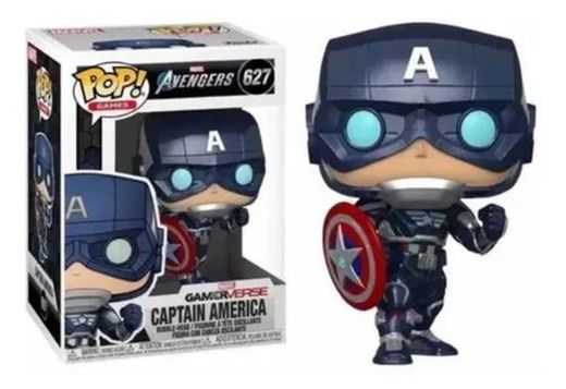 Funko Pop! Capitão América 627 Avengers Gamerverse

