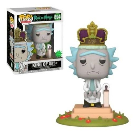 Funko Pop Rick And Morty 694 - King Of $#!+ - Com Som
