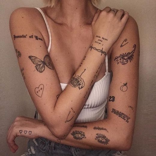 Tatuagem aesthetic 
