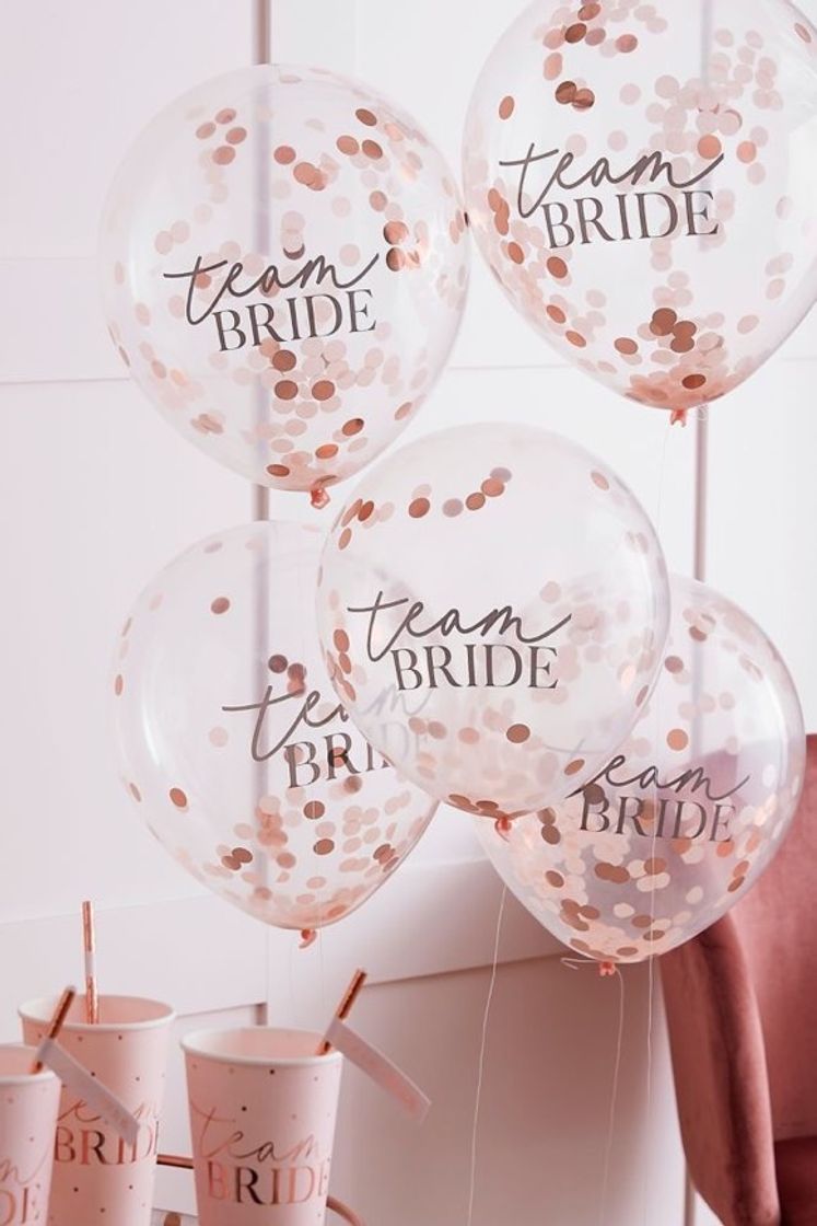 Moda Team Bride Confetti Balloons 