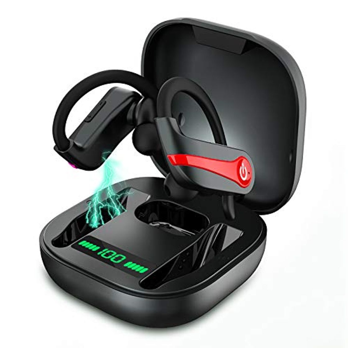 Product Auriculares Bluetooth Deportivos Auriculares Inalambricos Running IP8 Impermeable Cascos Bluetooth V5.1 In-Ear