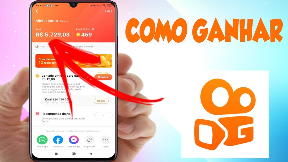 Social Kwai ganhe dinheiro 💰