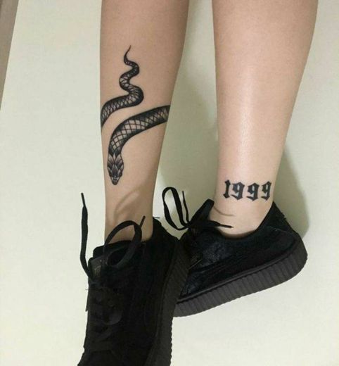 Tatuagem tornozelo