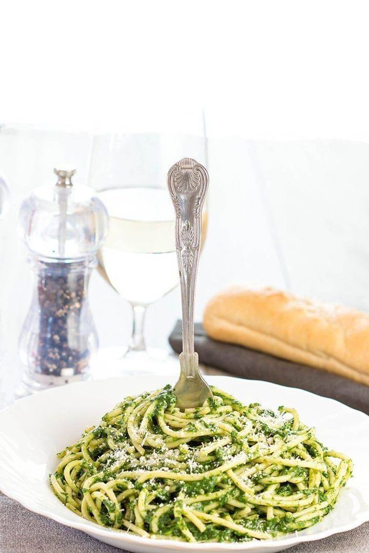 Moda spinach pasta