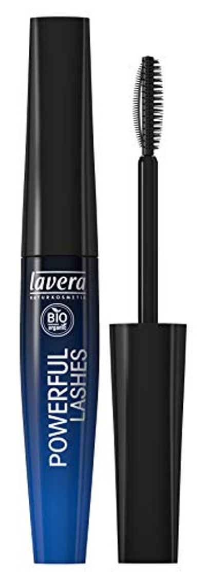 Productos lavera Powerful Lashes Mascara -Black- Tratamiento para pestañas ∙ Definición y extensión