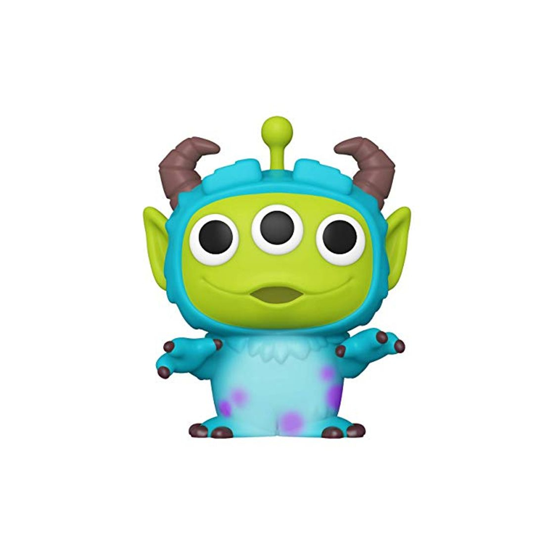 Product Funko- Pop Disney: Pixar-Alien as Sulley Anniversary Figura Coleccionable, Multicolor