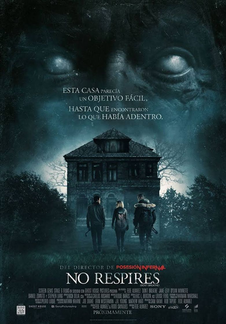 Película No respires (Fede Álvarez, 2016)