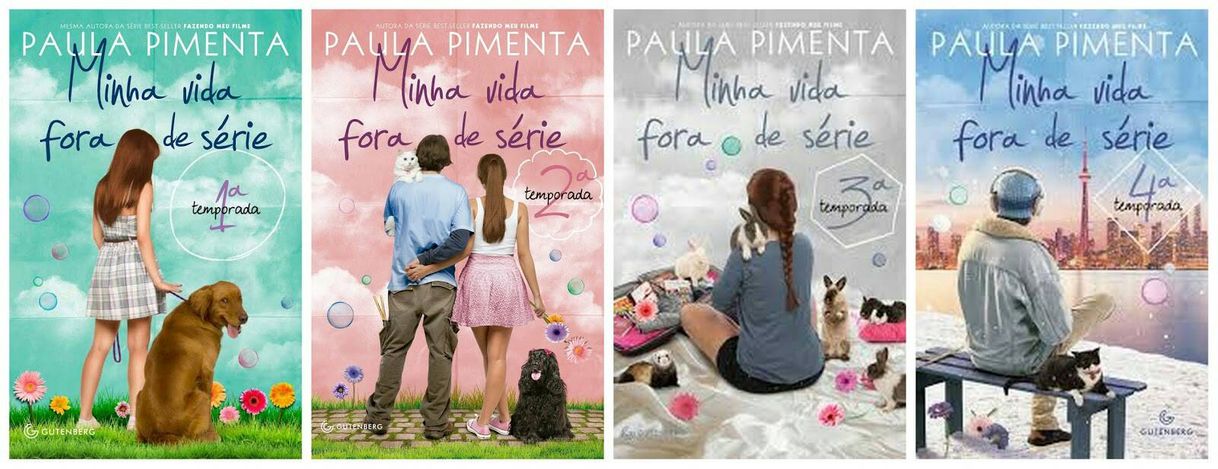 Libros Minha Vida Fora De Série(1 ao 4)