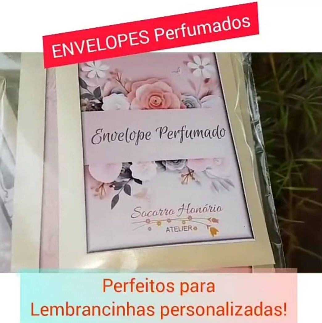 Moda ENVELOPES perfumados😍🌹❤