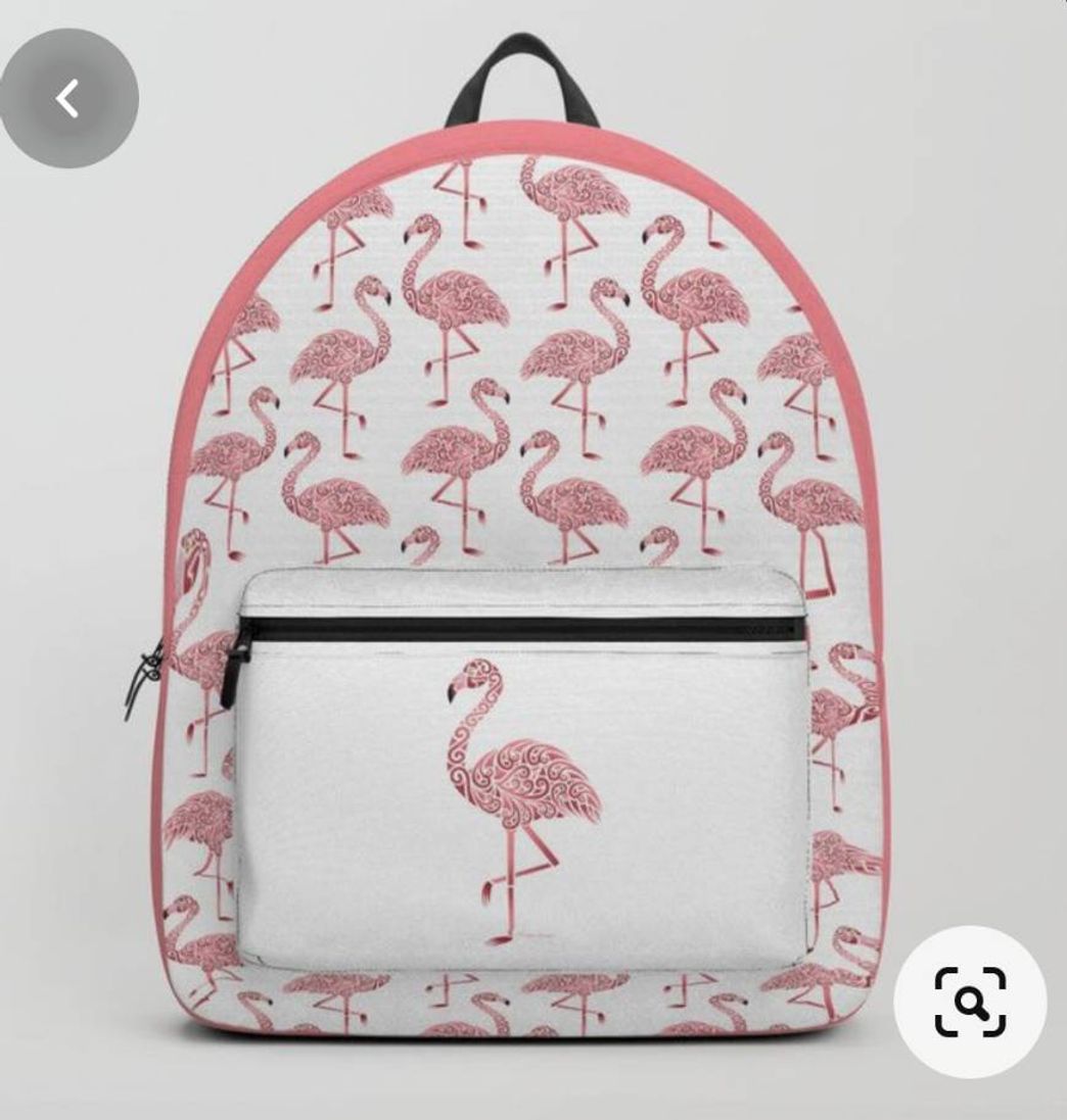 Social Mochila  com flamingos  (linda!!❤)