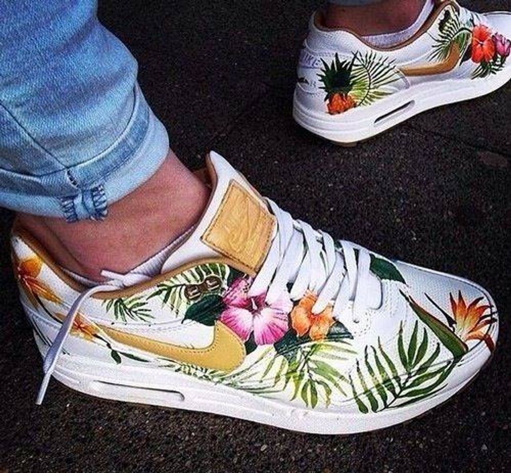 Fashion Tênis lindo floral e VERÃO 😍