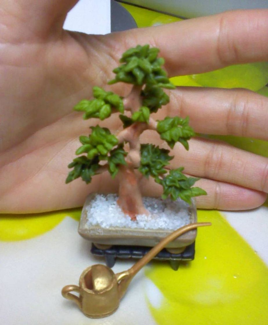 Moda Miniatura em porcelana fria🌳