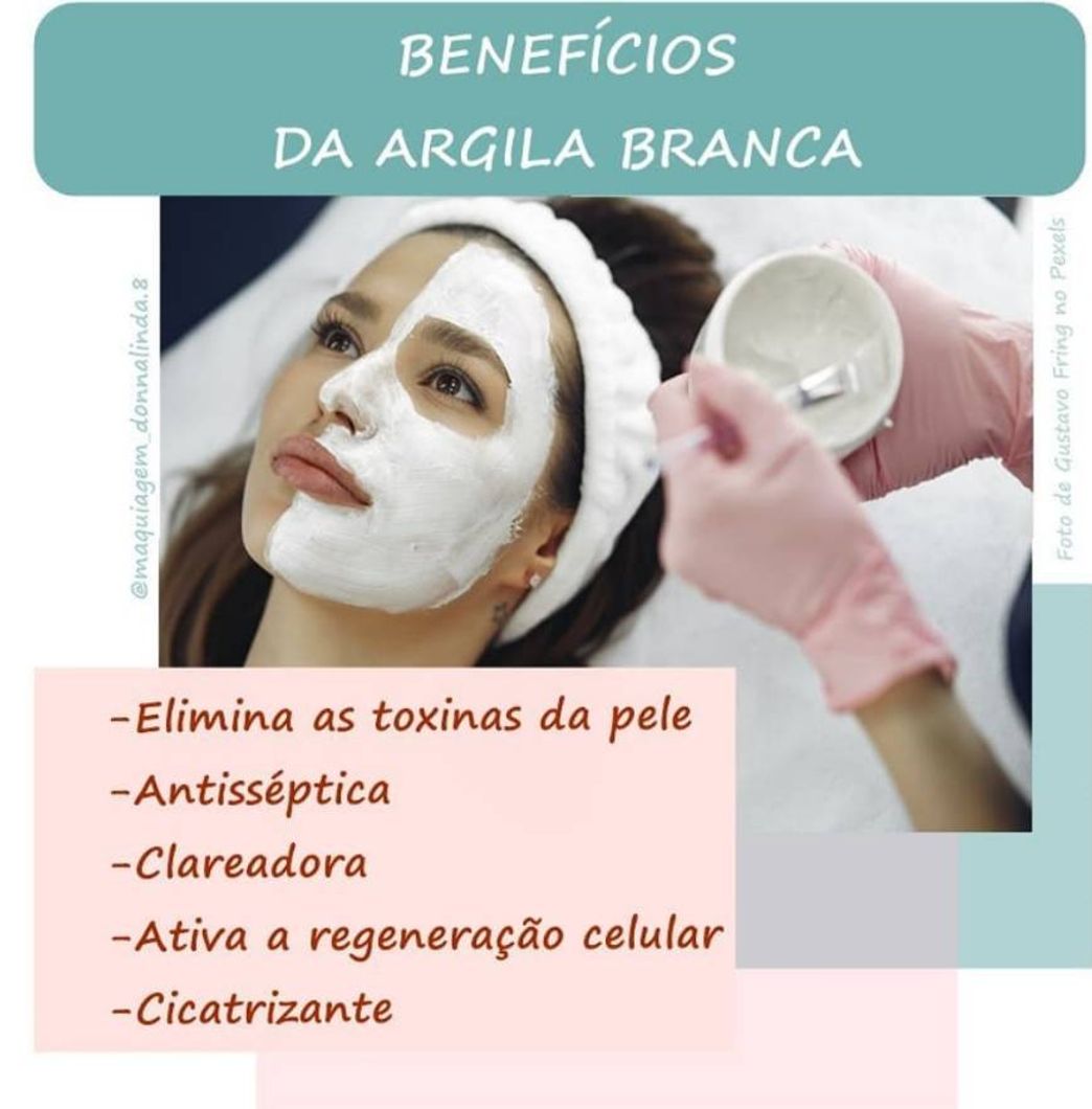Social Benefícios da argila branca 👊