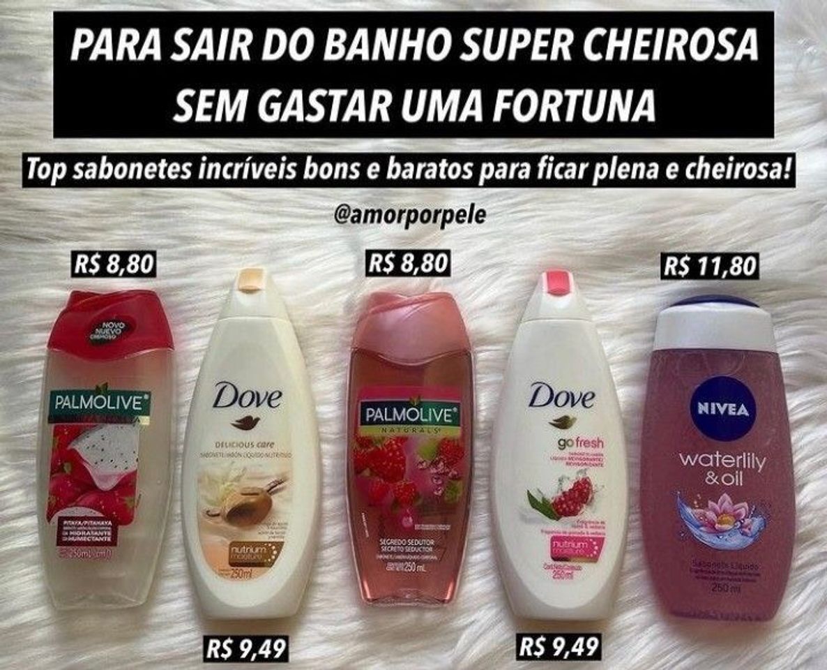 Productos Pra sair do banho cheirosa 