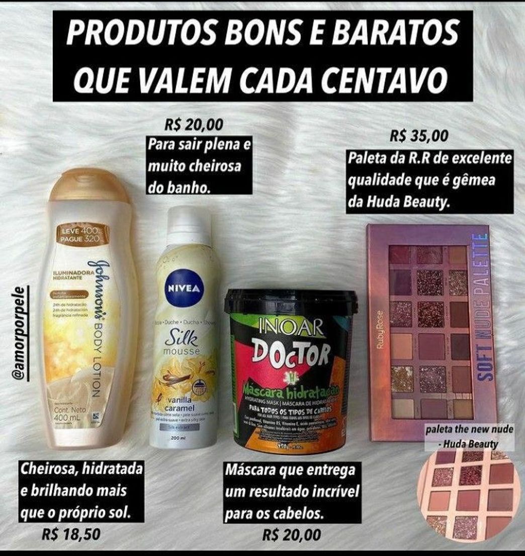 Fashion Produtos que valem a pena 