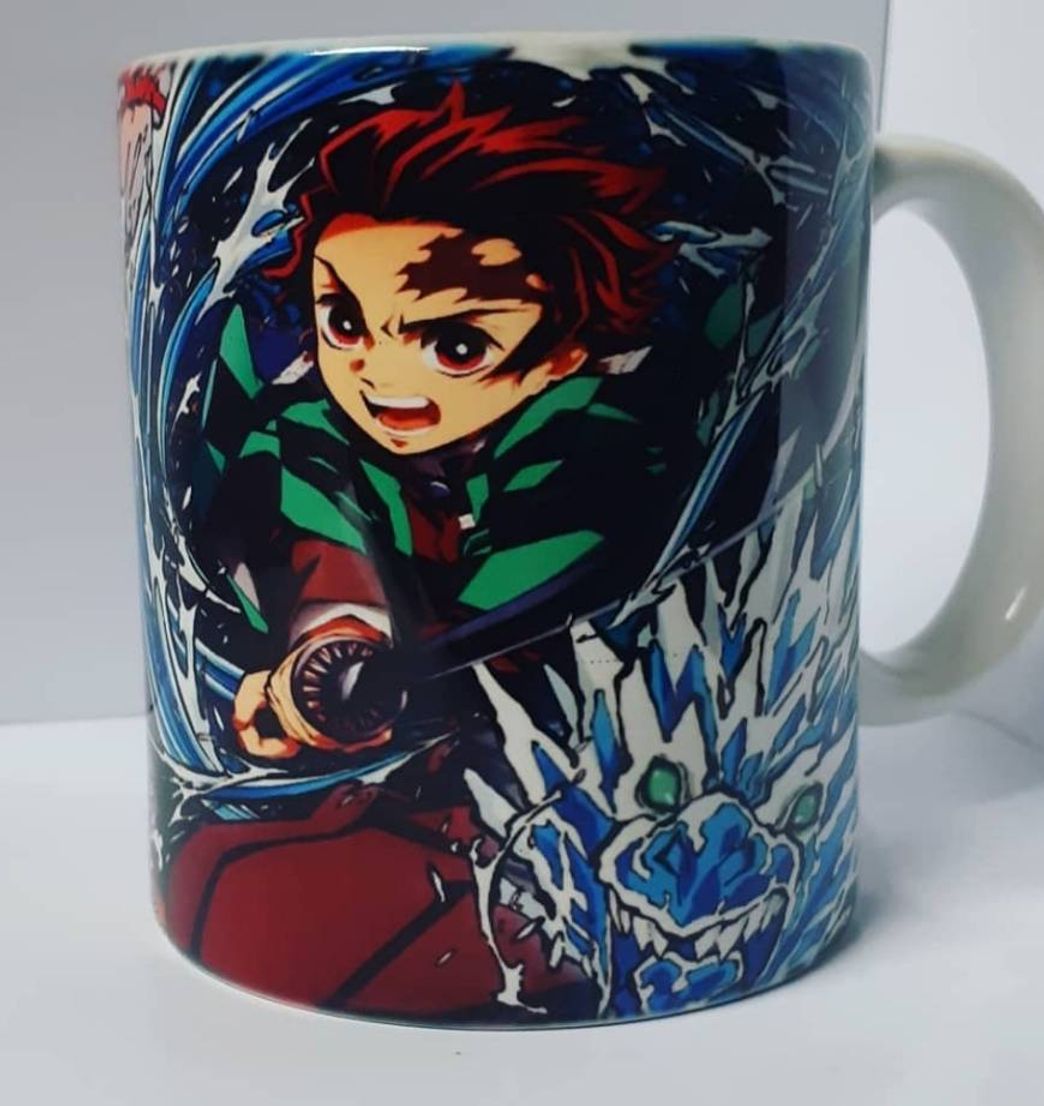 Moda Caneca Personalizada Kimetsu no yaiba 