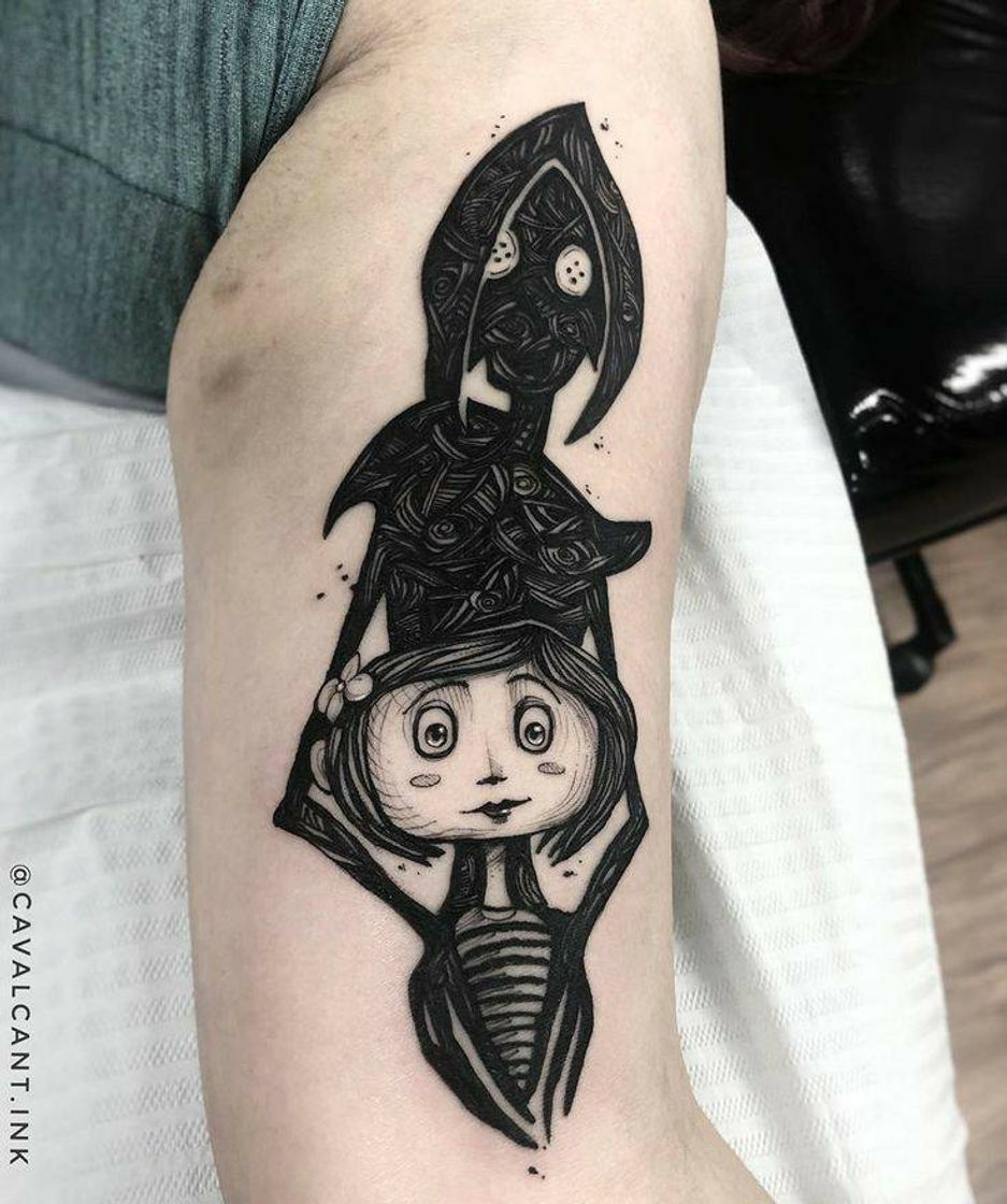 Moda Tatoo Coraline