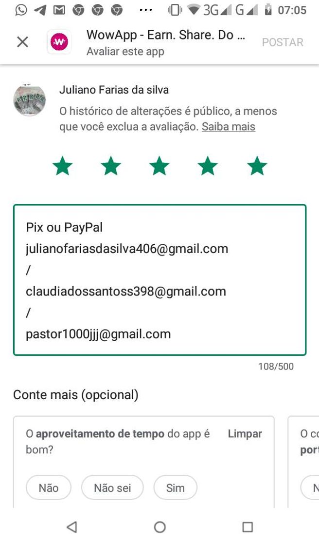 App https://www.wowapp.com/w/pixpaypal