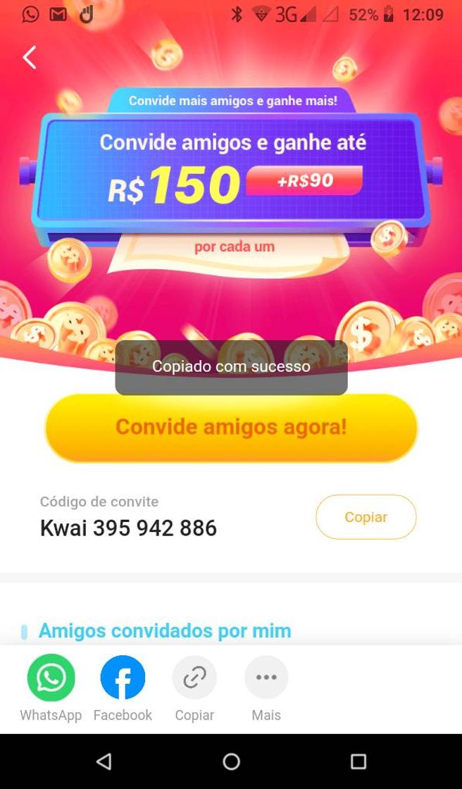 App Ganhar dinheiro baixando o Kwai!https://s.kwai.app/s/XQd4sQg