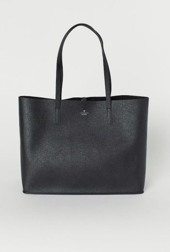 Bolso shopper - Negro