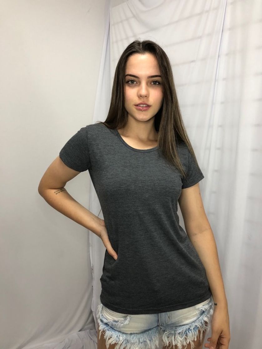 Moda Blusa básica de malha super confortável!