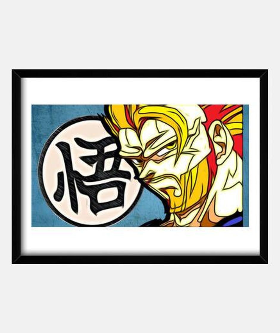 Social CUADRO GOKU YELLOW - MAD