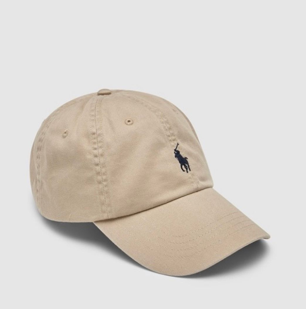 Fashion Gorra de hombre beige con logo · Polo Ralph Lauren ·