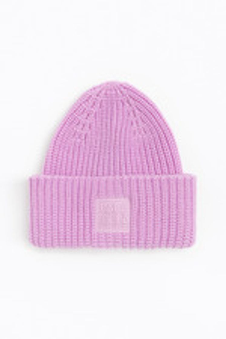 Moda Gorro punto lila BIMBA y LOLA