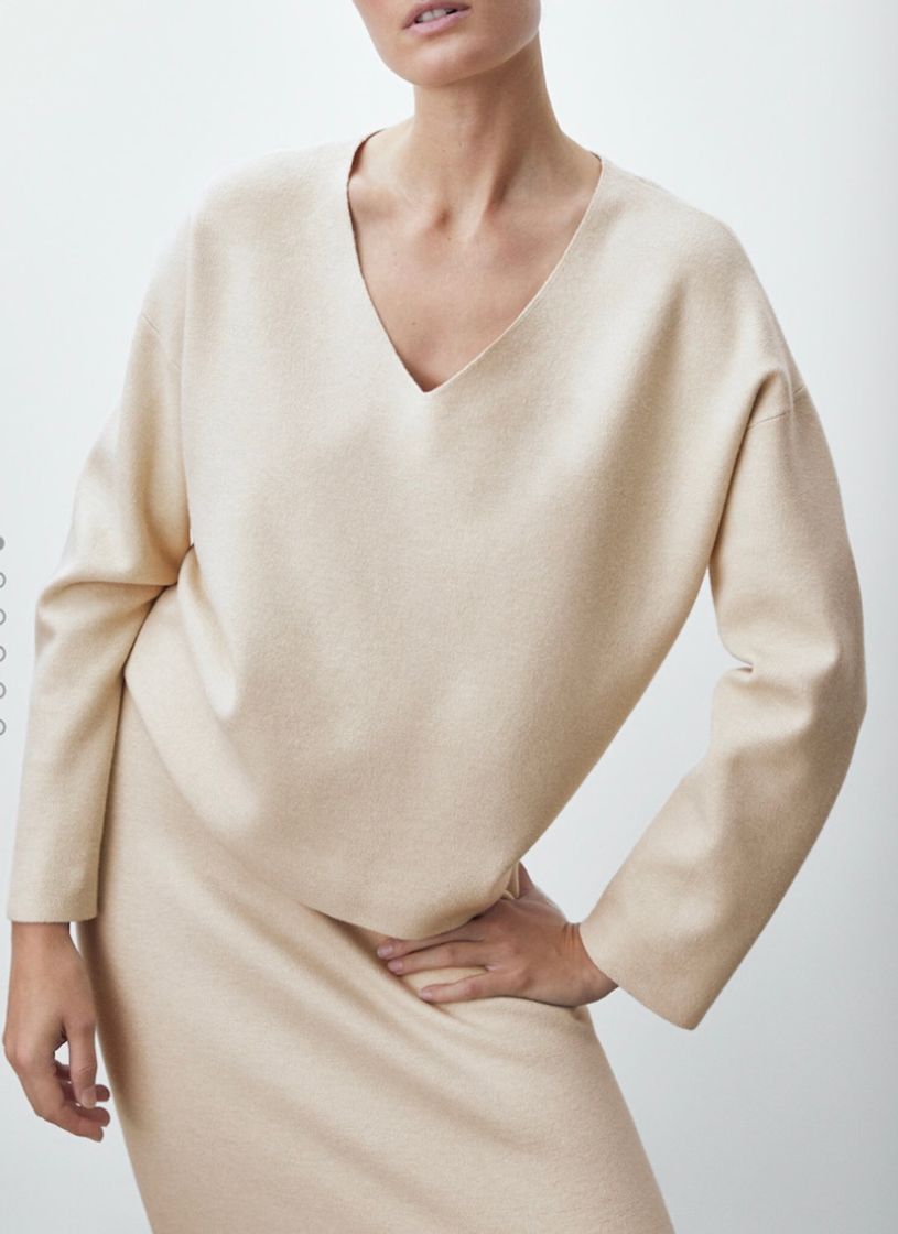 Social Cropped knit sweater