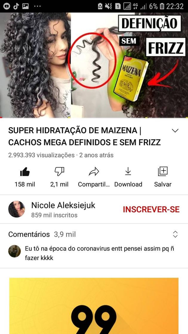 Fashion SUPER HIDRATAÇÃO DE MAIZENA - YouTube