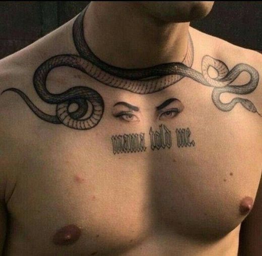 tatto masculina 