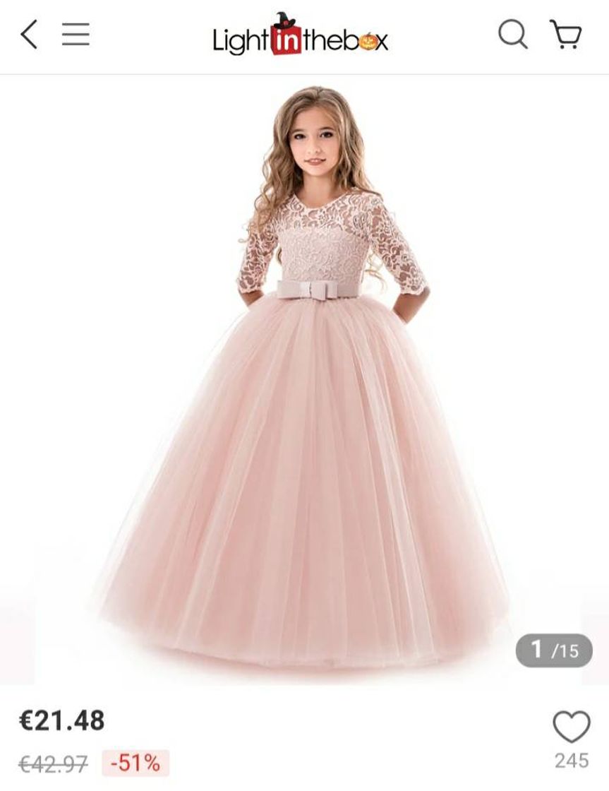 Social Vestido De princesa-Disfraz