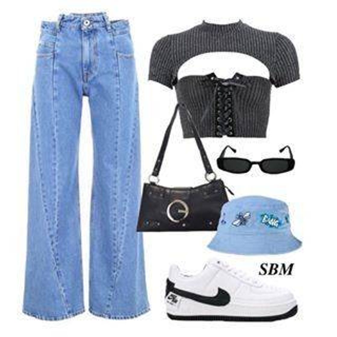 Moda Baddie girl outfit 