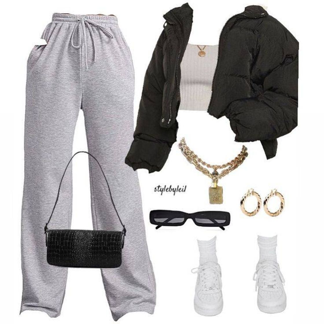 Moda Baddie girl outfit 