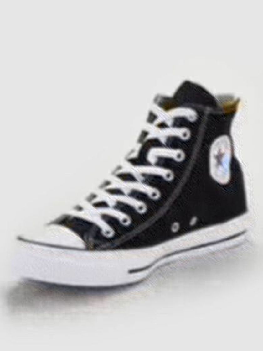 Fashion Converse Chuck Taylor All Star Hi, Zapatillas Unisex Adulto, Negro