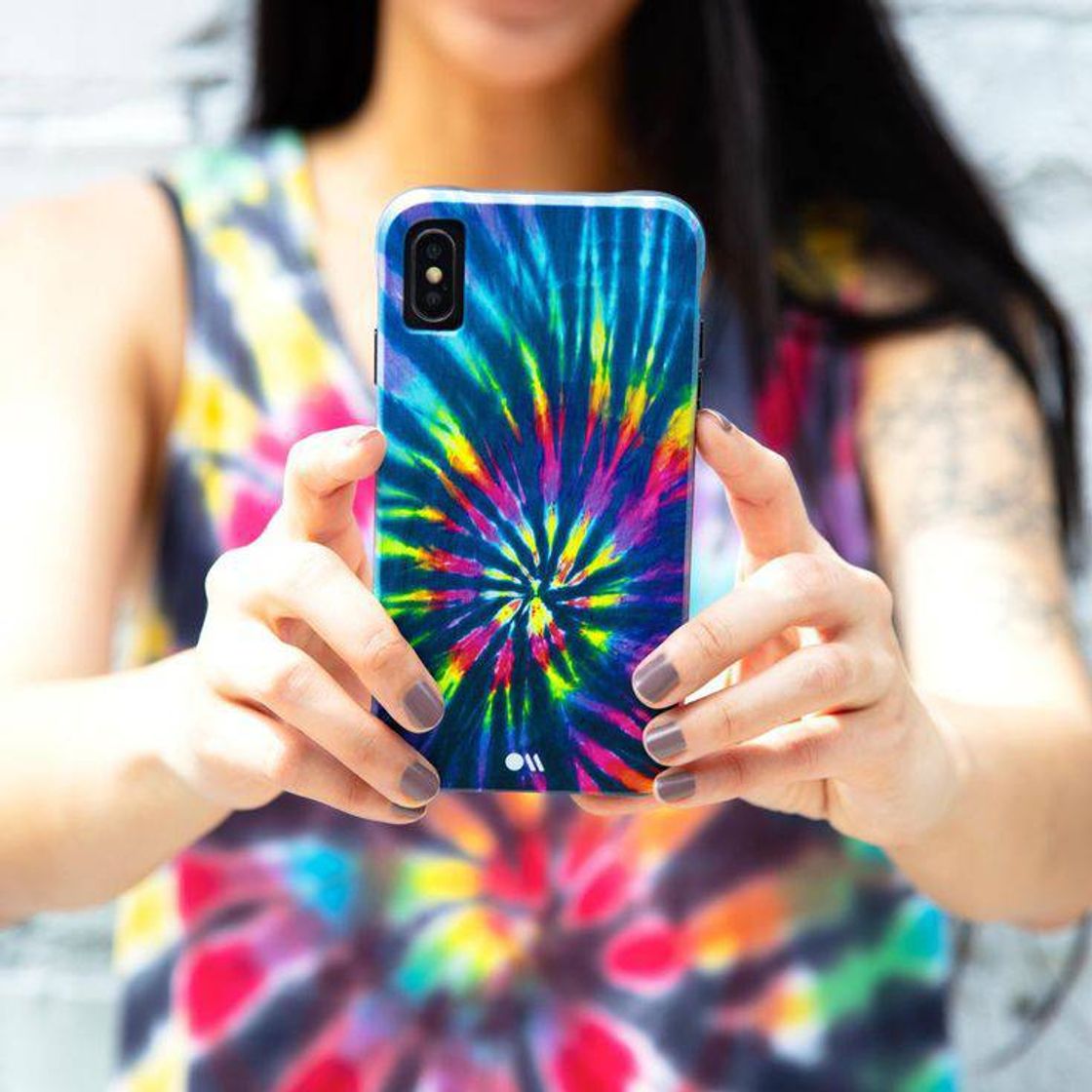 Fashion Capinha de celular em tiedye🌈❤