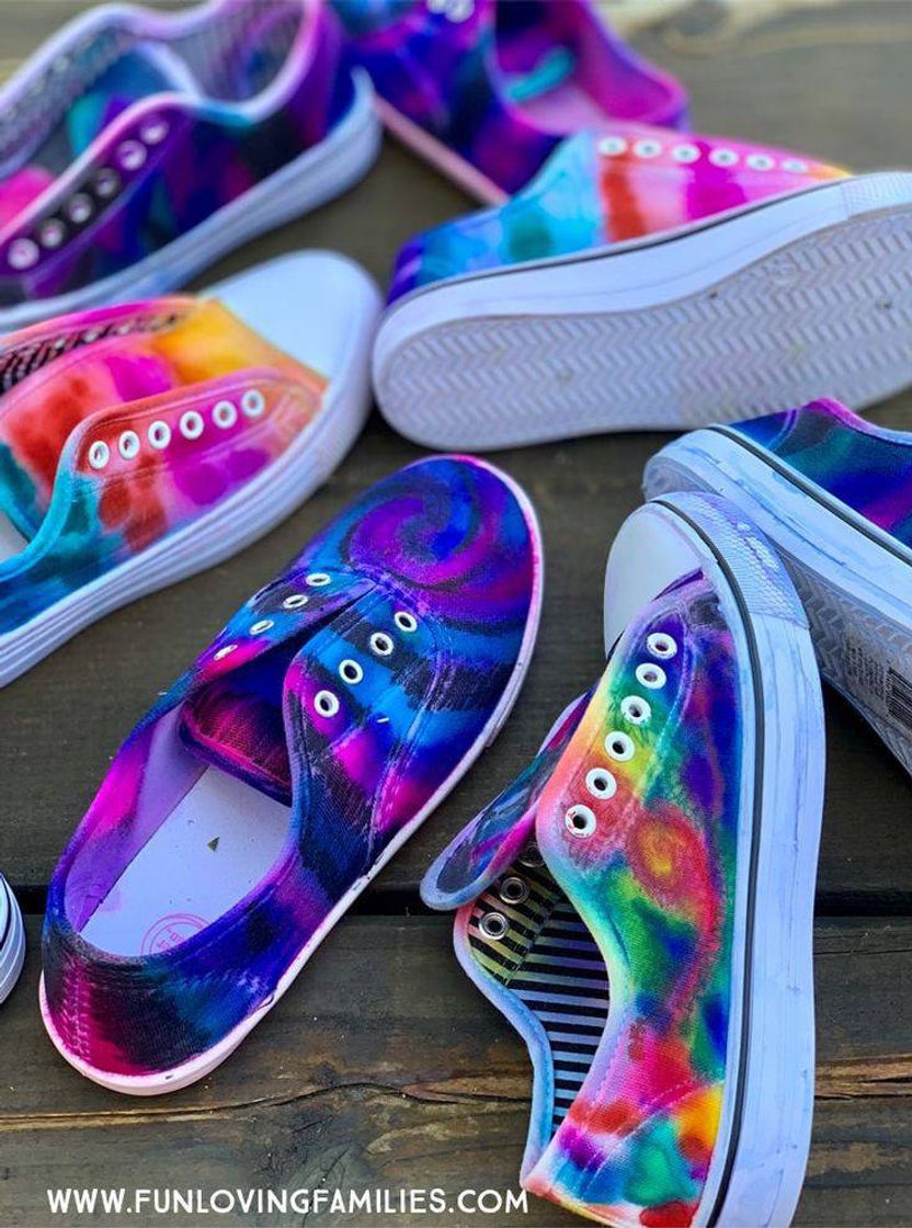 Fashion Tênis tiedye🌈❤