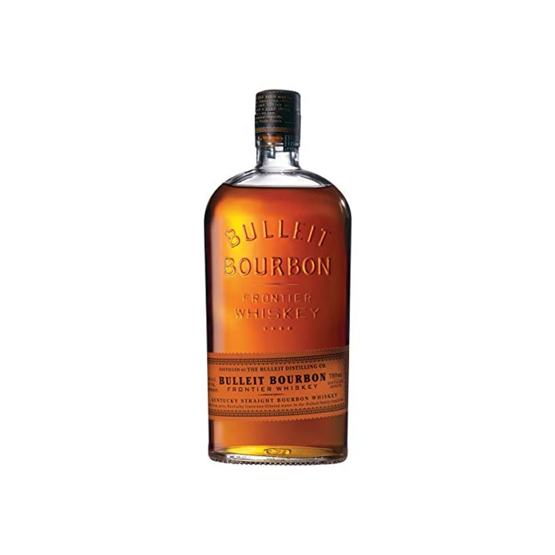 Productos Bulleit Bourbon Frontier Whisky de centeno destilado y añejado según la tradición